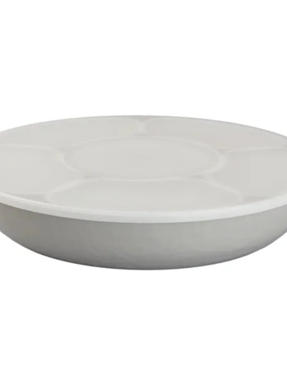 7-piece  Indoor and Outdoor Entertaining  Melamine Lazy Susan Set with Cover